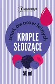 Dodatki do ciast w płynie, aromaty - Aromat Zero Owoce leśne bez dodatku cukru i tłuszczu 50ml - miniaturka - grafika 1