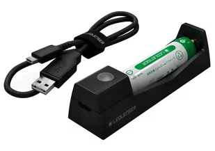 Zestaw ładowarka i akumulator do Ledlenser MH3/4/5 (500986) T 500986 - Latarki - akcesoria - miniaturka - grafika 1