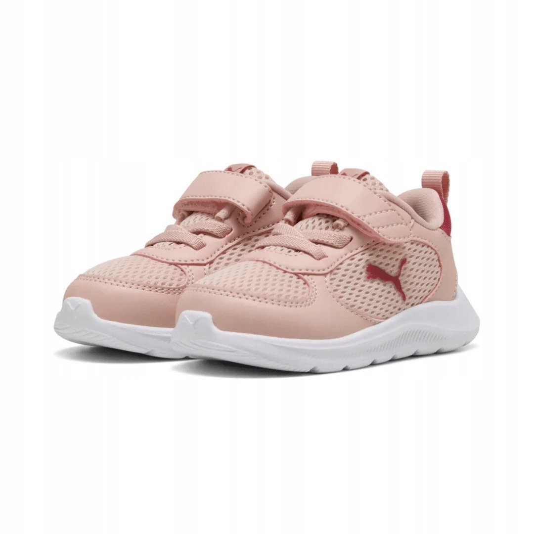 PUMA SPORTOWE BUTY DZIECIĘCE RÓŻOWE MESH I RZEP NA LATO 25 16LA