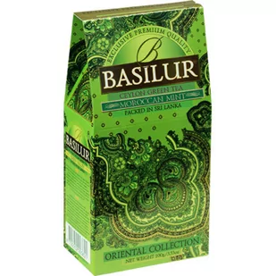 BASILUR BASILUR Herbata Oriental Collection Moroccan Mint stożek 100g WIKR-966999 - Herbata - miniaturka - grafika 1