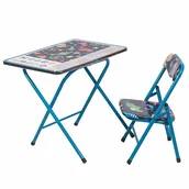 Stoliki dla dzieci - Galileo Niebieski, wyjątkowy - miniaturka - grafika 1