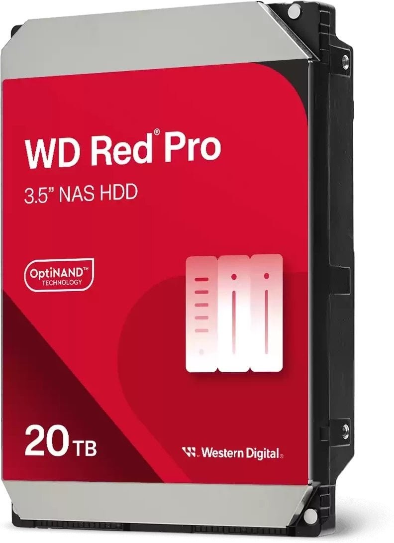 WD Red Pro 20TB 8,89cm 3,5Zoll 6Gb/s SATA NAS HDD