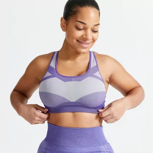 Stanik fitness cardio Domyos 560 - Bielizna sportowa damska - miniaturka - grafika 1