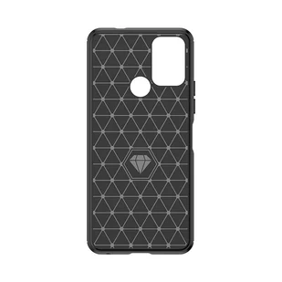 Etui Carbon Case do Nokia C22 elastyczny czarny - Etui i futerały do telefonów - miniaturka - grafika 5