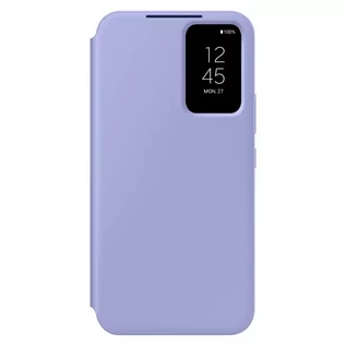 Portfele - Samsung Smart View Wallet Case etui Samsung Galaxy A54 5G pokrowiec z inteligentną klapką okienkiem portfel na kartę niebieskie (EF-ZA546CVEGWW) - grafika 1