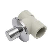 Zawory i kraniki - Zawór odcinający grzybkowy podtynkowy z maskownicą 20 - miniaturka - grafika 1