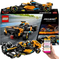 Klocki - LEGO McLaren Formula 1 F1 Bolid 2023 (76919) Klocki Speed Champions Dla Dzieci Chłopca Syna Z Minifigurką Kierowcy + EBOOK-3 - miniaturka - grafika 1