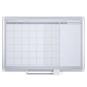 Tablice i flipcharty - BI-OFFICE Planer, Tablica suchościeralno-magnetyczna do planowania miesięcznego LUX, 900x600 mm GA0397830-002 - miniaturka - grafika 1