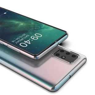 Etui SAMSUNG GALAXY A71 5G Nexeri Slim Case Protect 2mm transparentne - Etui i futerały do telefonów - miniaturka - grafika 5