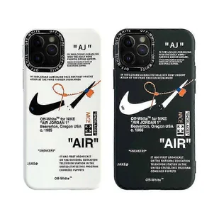 Dla Iphone 13/12/11 Off-white Nike Frosted Etui na telefon 13pro/12pro - Etui i futerały do telefonów - miniaturka - grafika 1