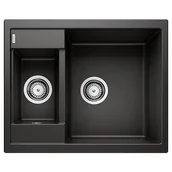 Zlewozmywaki - Blanco Zlew METRA 6 Czarny odwracalny 525923 - miniaturka - grafika 1