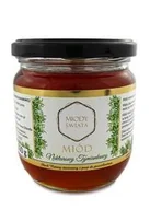 Miód - Miód Nektarowy Tymiankowy 0,5kg Miody Świata (Centrum Pszczelarskie Łukasiewicz) - miniaturka - grafika 1