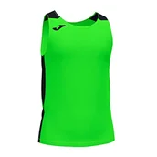 Koszulki sportowe męskie - Joma Tank Top Record II Fluorowa Zielona, 10222.021.XS - miniaturka - grafika 1