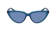 Okulary przeciwsłoneczne - Calvin Klein Damskie okulary przeciwsłoneczne CKJ23658S, Avio, jeden rozmiar, Avio, Rozmiar uniwersalny - miniaturka - grafika 1