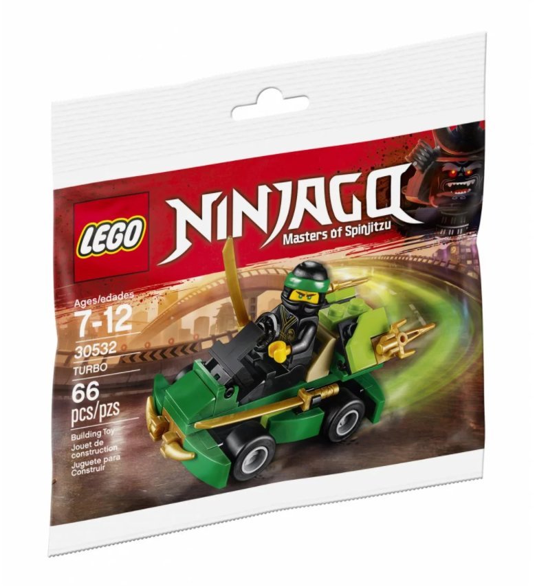 Zestaw LEGO Ninjago – TURBO #30532 (polybag, klocki, foilpack)