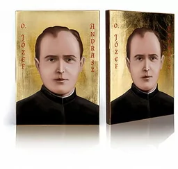 Ikona religijna Ojciec Józef Andrasz - Ikony i obrazy sakralne - miniaturka - grafika 1