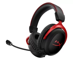 HyperX Cloud II Wireless Czarno-Czerwone (HHSC2X-BA-RD/G) - Słuchawki - miniaturka - grafika 1