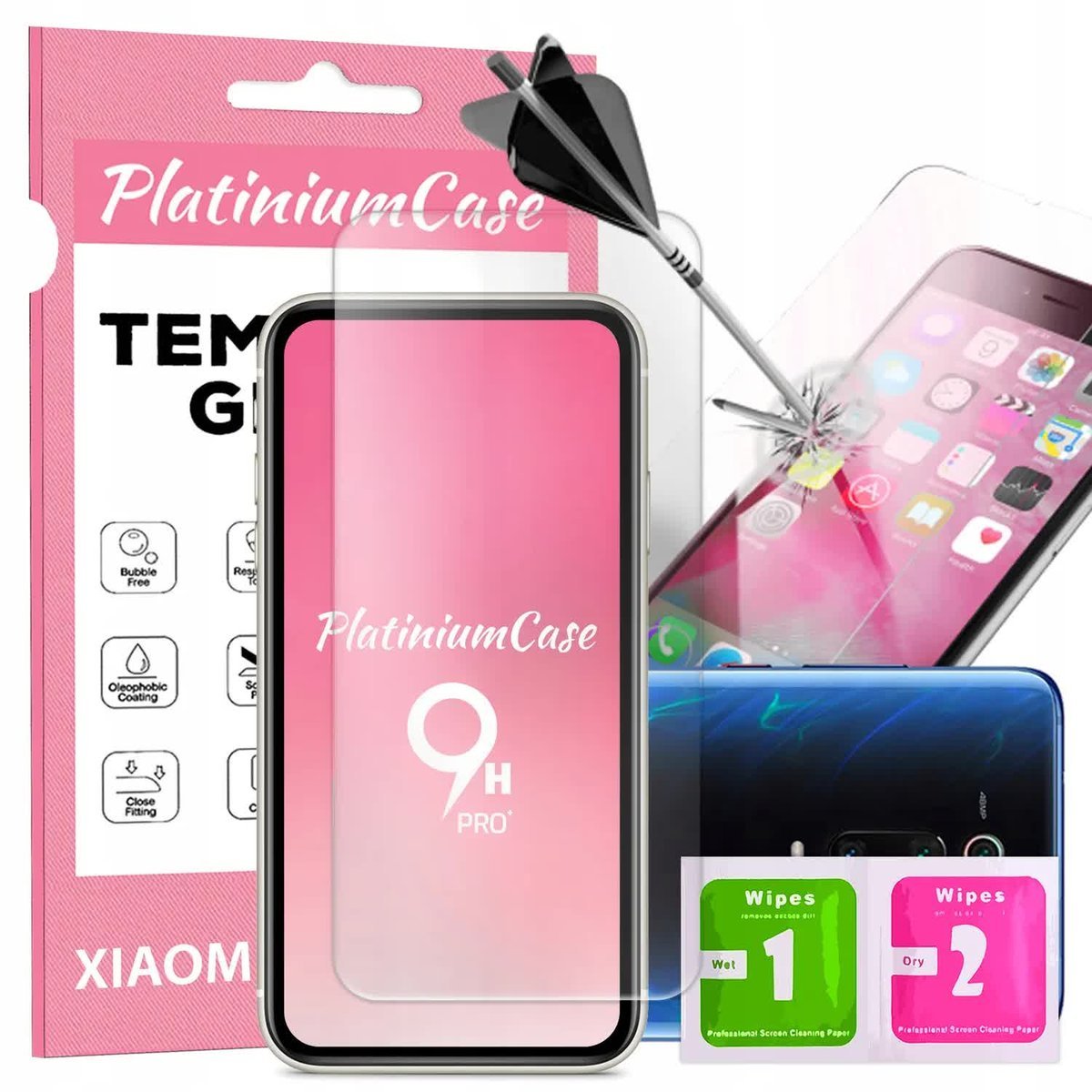 Szkło hartowane 9H szybka ochronna do XIAOMI K20