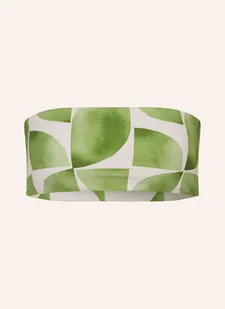 Seafolly Góra Od Bikini Bandeau Sunray Dwustronna gruen - Stroje kąpielowe - miniaturka - grafika 1