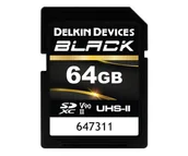 Karty pamięci - Delkin Devices 64GB SDXC BLACK Rugged UHS-II V90 - miniaturka - grafika 1