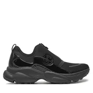 Sneakersy damskie - Sneakersy MICHAEL Michael Kors Sami Zip Trainer 43R5SAFSBD Czarny - miniaturka - grafika 1