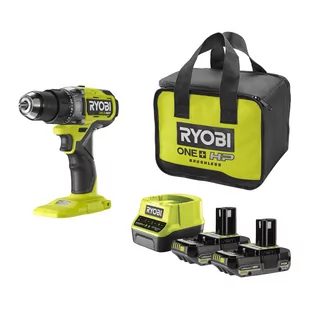 Ryobi Bezszczotkowa wiertarko-wkrętarka HP 18 V | RDD18X-220S - Wiertarko-wkrętarki akumulatorowe - miniaturka - grafika 1