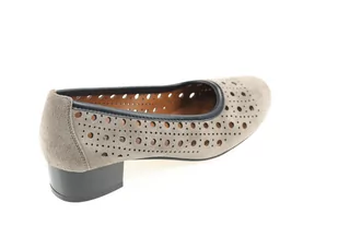 Półbuty damskie M. Daszyński SA200-9 szary/ khaki - Półbuty damskie - miniaturka - grafika 4