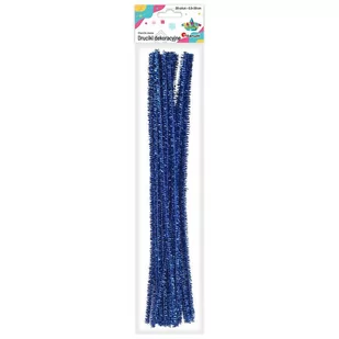 Druciki Kreatywne Metalizowane 30Szt 30Cm Titanum Niebieski - Dekoratorstwo - miniaturka - grafika 1