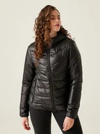 Kurtki damskie - Regatta Kurtka pikowana "Heatherly" w kolorze czarnym - miniaturka - grafika 1