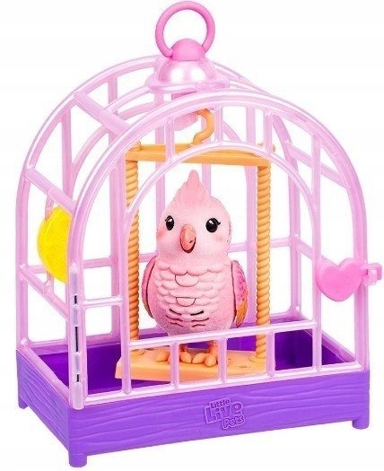 Cobi Figurka interaktywna Little Live Pets - Mój prawdziwy ptaszek różowy MO-26683R