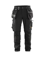 Moda i Uroda OUTLET - Blaklader 159913439900D116 spodnie robocze ze stretchem, czarne, rozmiar D116 - miniaturka - grafika 1