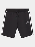 Spodenki damskie - adidas Szorty sportowe adicolor H32342 Czarny Regular Fit - miniaturka - grafika 1