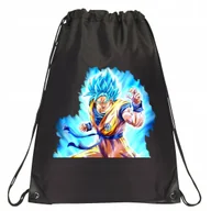 Torby szkolne - P007 PLECAK WOREK NA BUTY DRAGON BALL SUPER SON GOKU SUPER SAIYAN BLUE - miniaturka - grafika 1