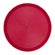 Obrusy i serwetki - Mata stołowa okrągła AM-HAWAI 38 cm czerwona - miniaturka - grafika 1