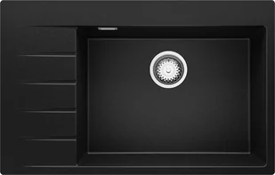 BRANDE POINT 780-60 BLACK (czarny mat) - Zlewozmywaki - miniaturka - grafika 1