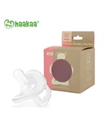 Smoczki uspokajające - Haakaa Smoczek silikonowy uspokajający 0-3m - miniaturka - grafika 1