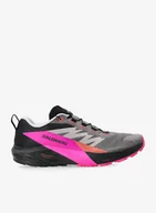 Buty sportowe damskie - Buty trailowe Salomon Sense Ride 5 - pkiten/black pink - miniaturka - grafika 1