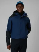 Kurtki męskie - 4F Kurtka trekkingowa membrana 10000 męska - granatowa XXL - miniaturka - grafika 1