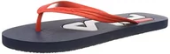 Klapki i japonki męskie - FILA Troy Men japonki męskie, niebieski - Dress Blues High Risk Red - 41 EU - miniaturka - grafika 1