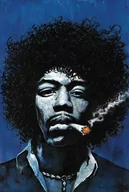 Plakaty - Jimi Hendrix Joint - plakat - miniaturka - grafika 1