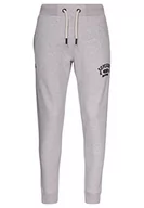 Bluzy męskie - Superdry Vintage Gym Athletic Jogger Bluza męska, Glacier Grey Marl, XL - miniaturka - grafika 1