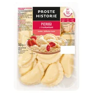 Szybkie dania obiadowe - Proste Historie Pierogi z truskawkami 360 g - miniaturka - grafika 1