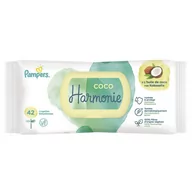 Chusteczki nawilżane - PAMPERS PROCTER & GAMBLE Harmonie Coco chusteczki nawilżane x 42 szt 0% plastic - miniaturka - grafika 1