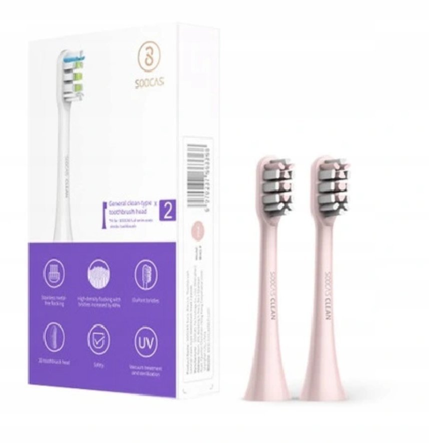 Końcówki Do Szczoteczki Soocas X3 Zestaw 2 Szt.