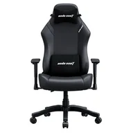 Fotele gamingowe - Anda Seat Luna L Gamingowy do 100kg Skóra ECO Czarny - miniaturka - grafika 1