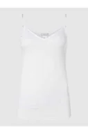 Koszulki i topy damskie - Podkoszulka na cienkich ramiączkach bezszwowy model Cotton Seamless - Hanro - miniaturka - grafika 1