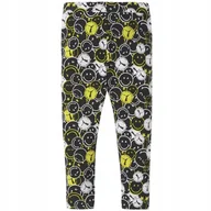 Legginsy - Legginsy dla dzieci Puma x Smiley World AOP czarne 846977 01 140 - miniaturka - grafika 1