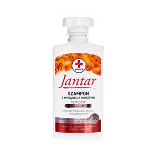 Jantar Szampon z wyciągiem z bursztynu do włosów zniszczonych 330 ml - Szampony do włosów - miniaturka - grafika 1