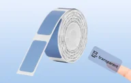 Kleje biurowe - Etykiety Termiczne Niimbot naklejki TT14x30 mm, 195 szt (clear blue) - miniaturka - grafika 1