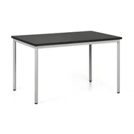 Stoły - B2B Partner Stół do jadalni TRIVIA, jasnoszara konstrukcja, 1200x800 mm, wenge 555429 - miniaturka - grafika 1